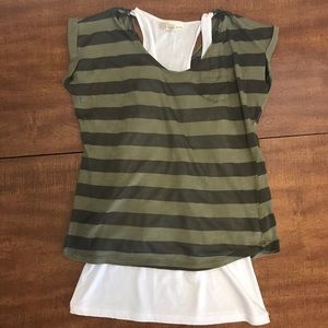 Derek Heart 2fer Shirt/Tank Top